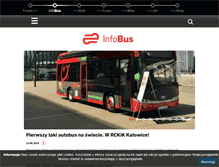 Tablet Screenshot of infobus.pl